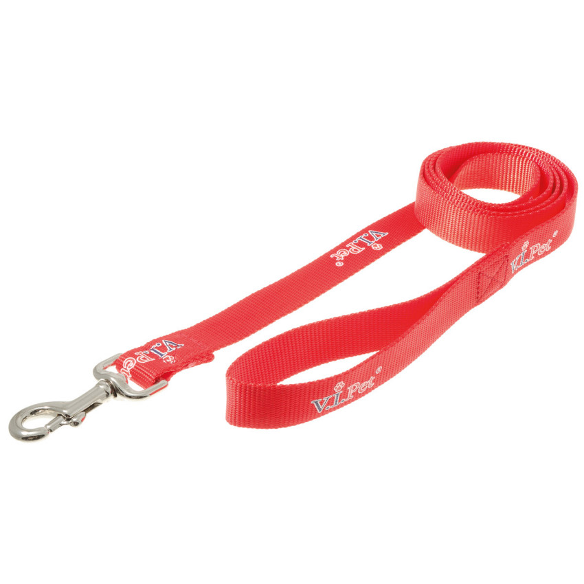 

Поводок с карабином VIPet , 25 мм x 1,5 м (красный), 73-0863
