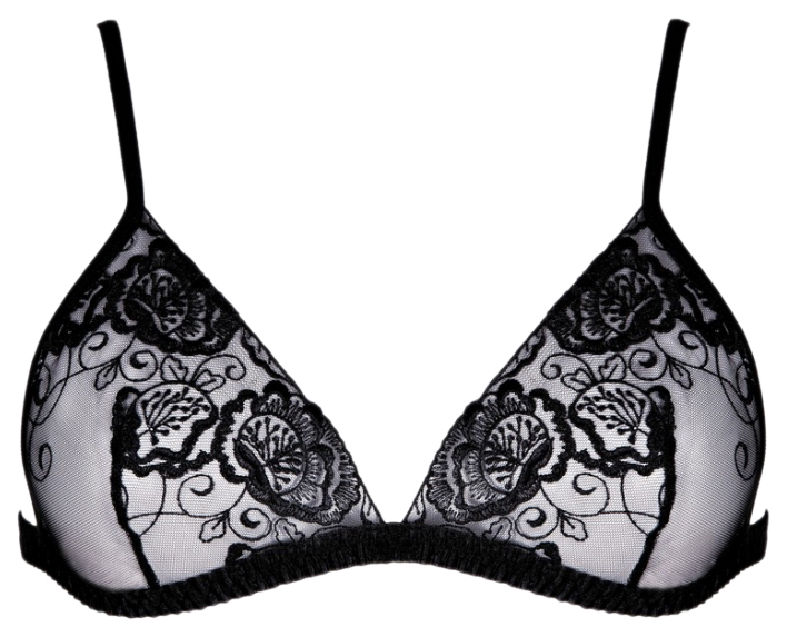

Комплект с цветочным узором Donna из 3 предметов черный  Anais, Donna 3PCS
