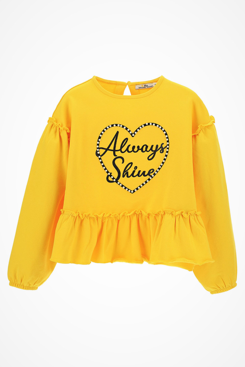 

Лонгслив детский Original Marines цв. желтый р.164, AZA3691F2