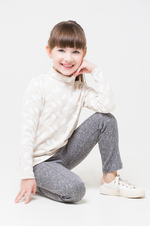 фото Водолазка детская crockid цв. бежевый р.68