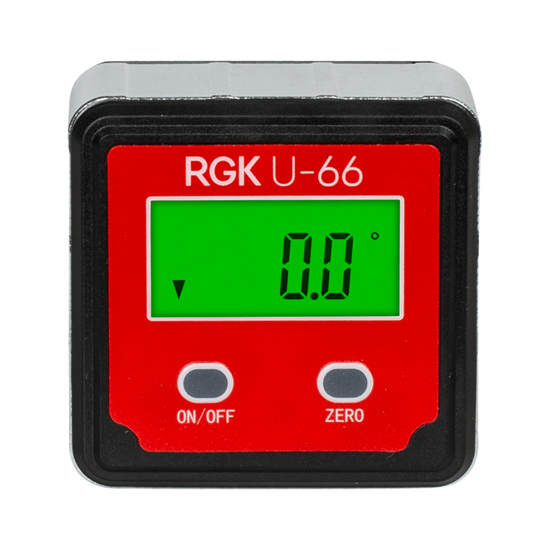 Электронный угломер RGK U-66 угломер электронный портативный с магнитным основанием