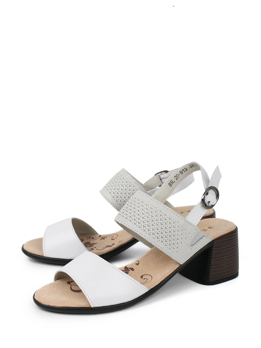 

Босоножки женские BERTEN BSL 20-91 белые 37 RU, Белый, BSL 20-91