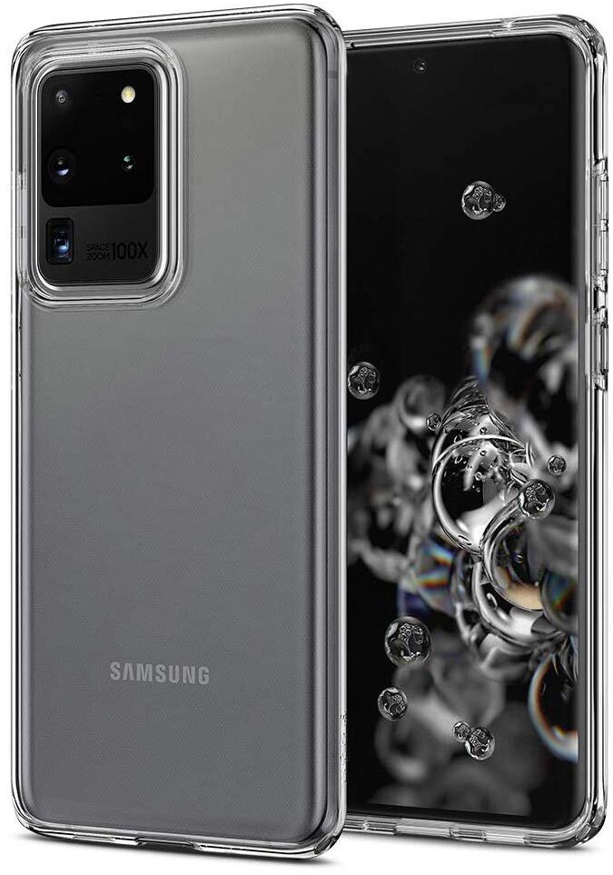 фото Чехол spigen liquid crystal для samsung galaxy s20 ultra clear (acs00709)