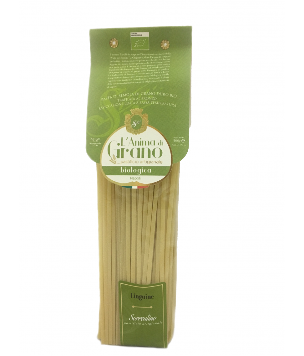 

Паста Linguine bio L`oro di Gragnano из твердых сортов пшеницы 500 г