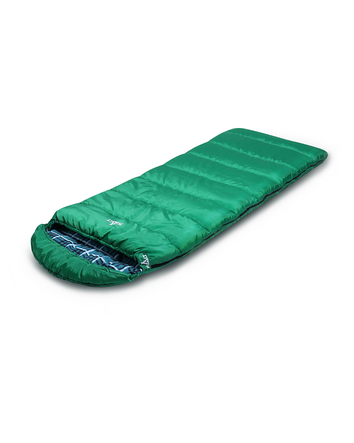 Спальный мешок Halt Lair зеленый, левый