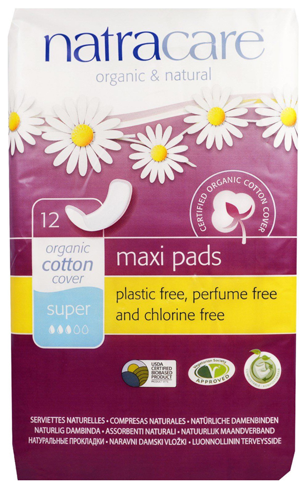 

Прокладки Natracare Maxi Pads Super 12 шт