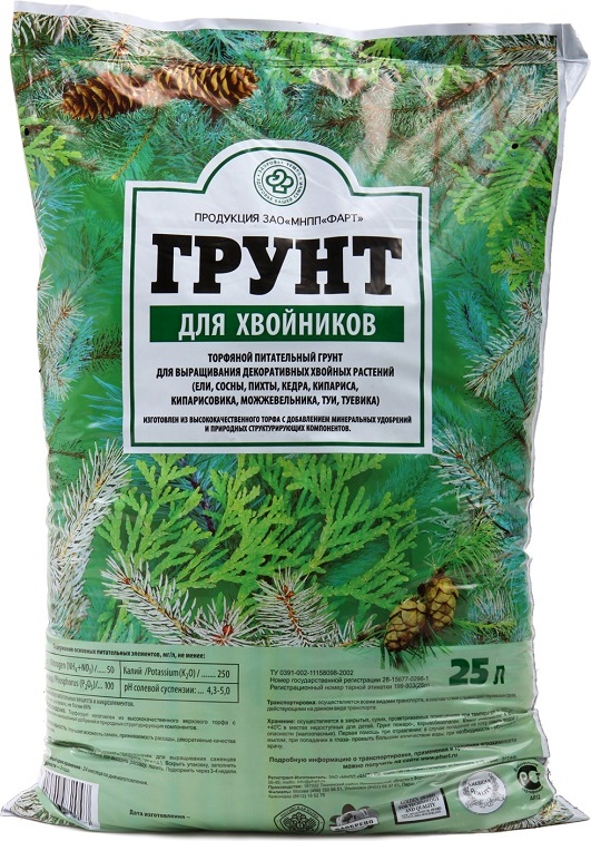 

Грунт для хвойных Фарт НП-062 25 л