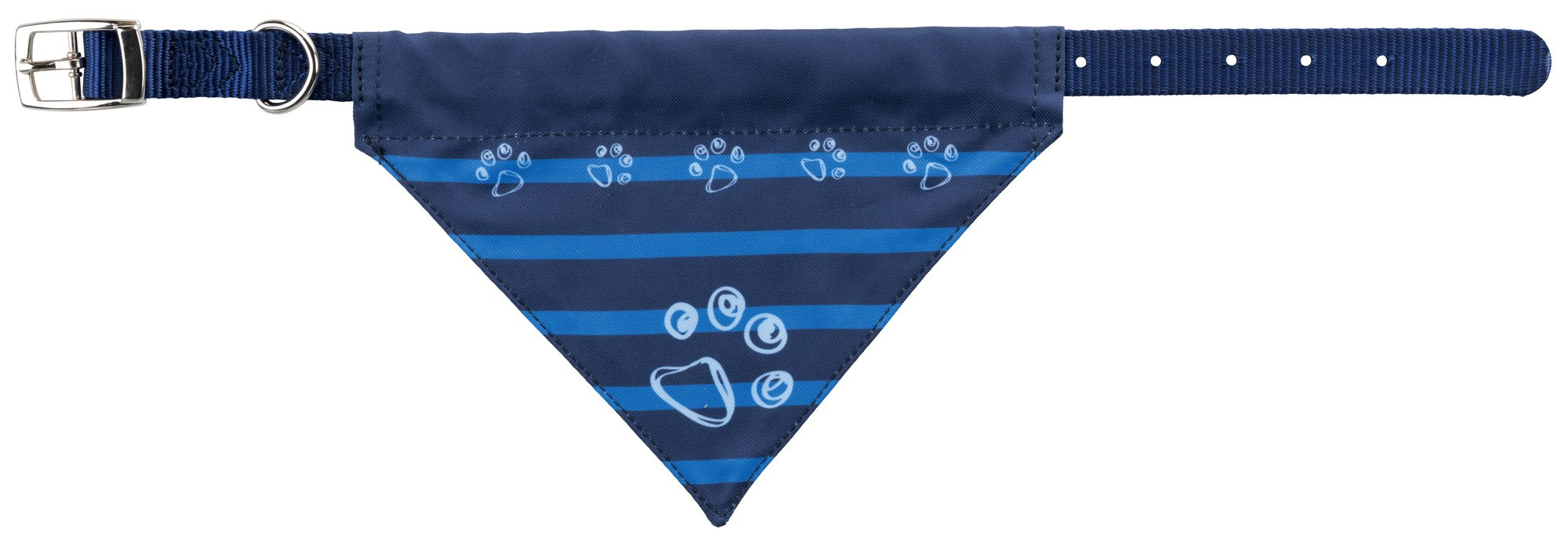 фото Ошейник для собак trixie nylon с галстучком ( индиго), xs: 19–24 cм/10 мм