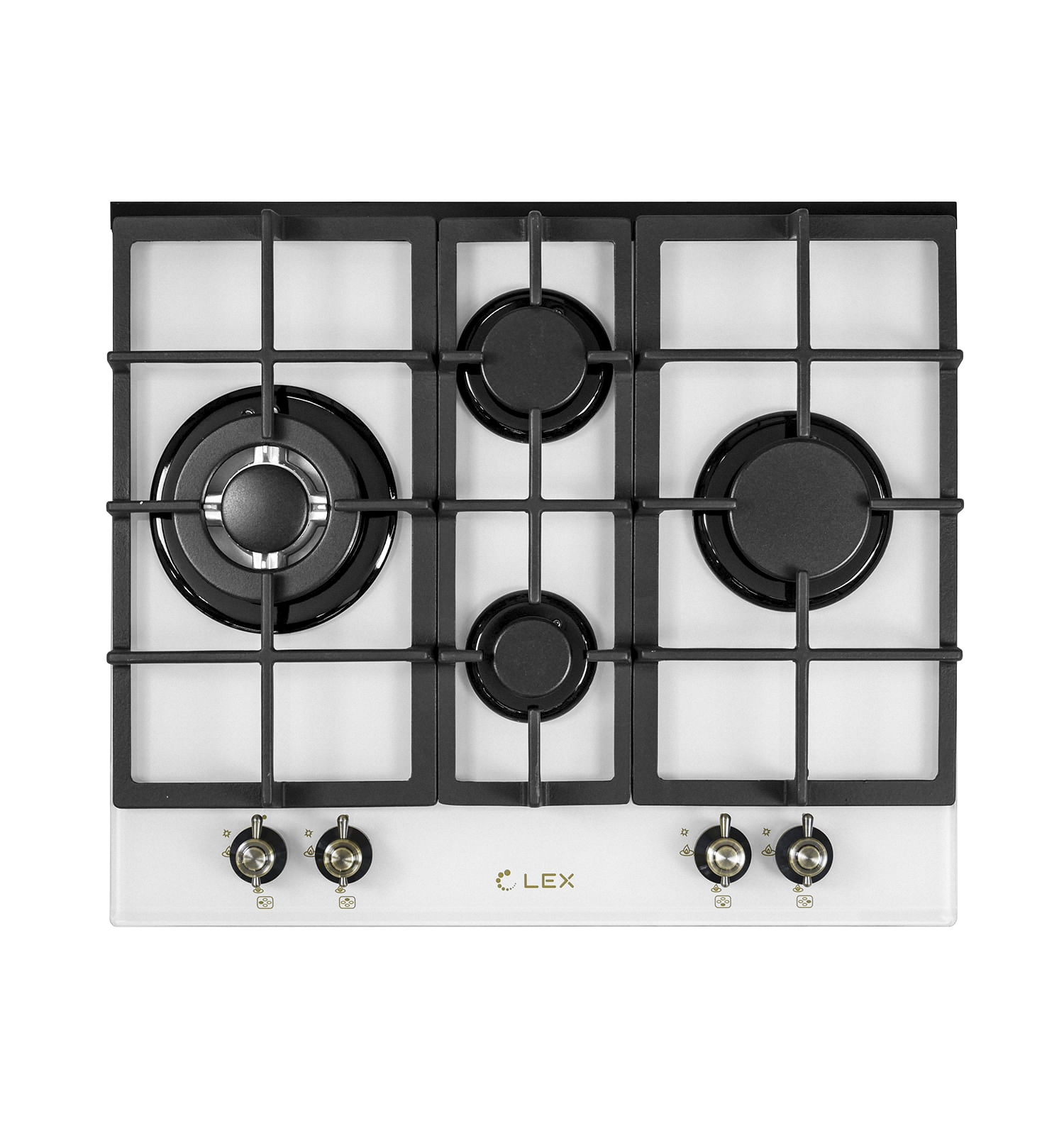 

Встраиваемая газовая панель Lex GVG 643 C WH, GVG 643 C WH