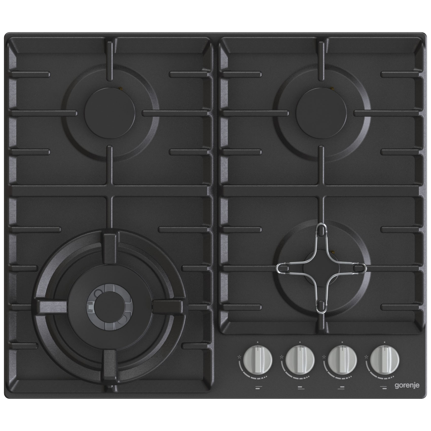 фото Встраиваемая варочная панель газовая gorenje gw641mb black