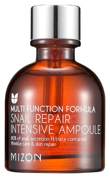 фото Сыворотка с экстрактом улитки mizon snail repair intensive ampoule