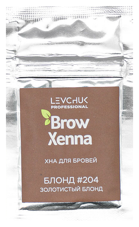 Хна для бровей BrowXenna Блонд №204 Золотистый блонд 6 г