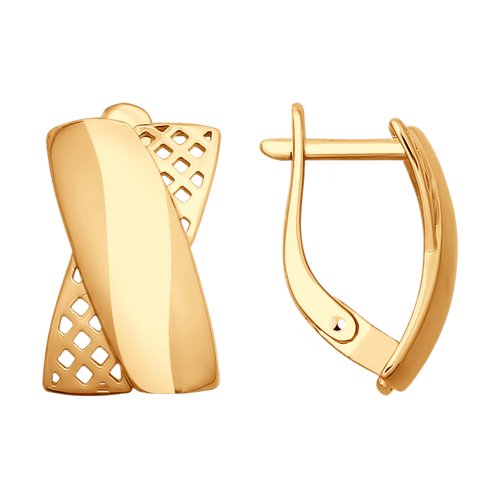 

Серьги из желтого золота SOKOLOV 027835, 027835