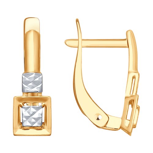 

Серьги из желтого золота SOKOLOV 027674, 027674