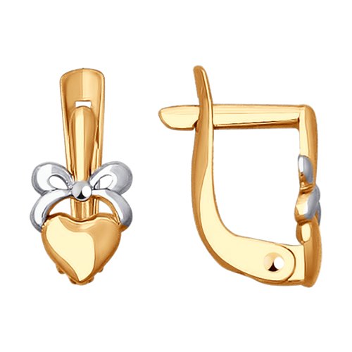 

Серьги из желтого золота SOKOLOV 027664, 027664