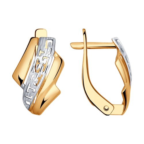 

Серьги из желтого золота SOKOLOV 027514, 027514
