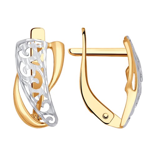 

Серьги из желтого золота SOKOLOV 027316, 027316