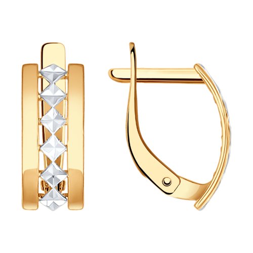 

Серьги из желтого золота SOKOLOV 027301, 027301