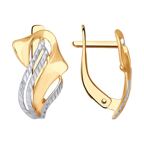 

Серьги из желтого золота SOKOLOV 027288, 027288