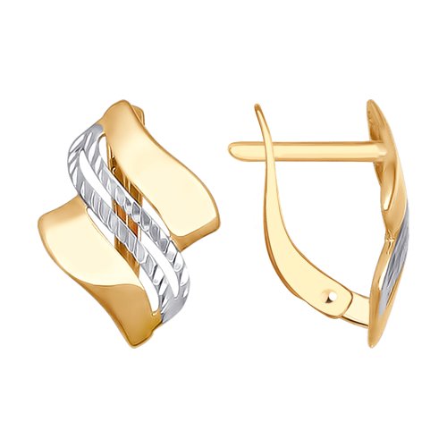 

Серьги из желтого золота SOKOLOV 027268, 027268