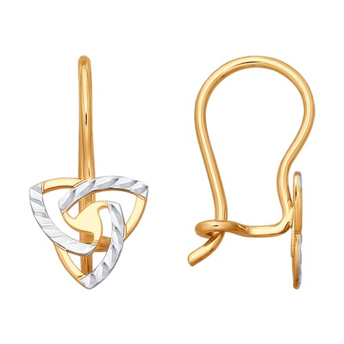 

Серьги из желтого золота SOKOLOV 027202, 027202