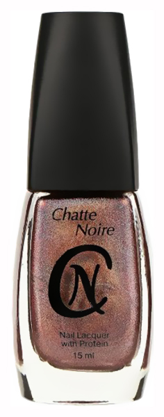 Купить Лак для ногтей Chatte Noire Радуга №703 Шоколадно-розовый голографический 15 мл