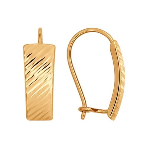 

Серьги из желтого золота SOKOLOV 027076, 027076