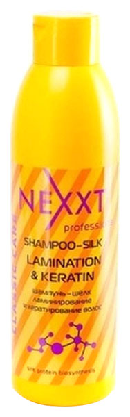 фото Шампунь-шелк для волос nexxt professional lamination/keratin, 1000 мл