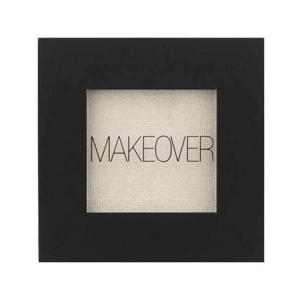 Тени для век Makeover Paris Single Eyeshadow White Shimmer