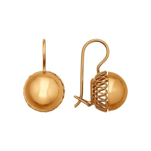 

Серьги из желтого золота SOKOLOV 026592, 026592