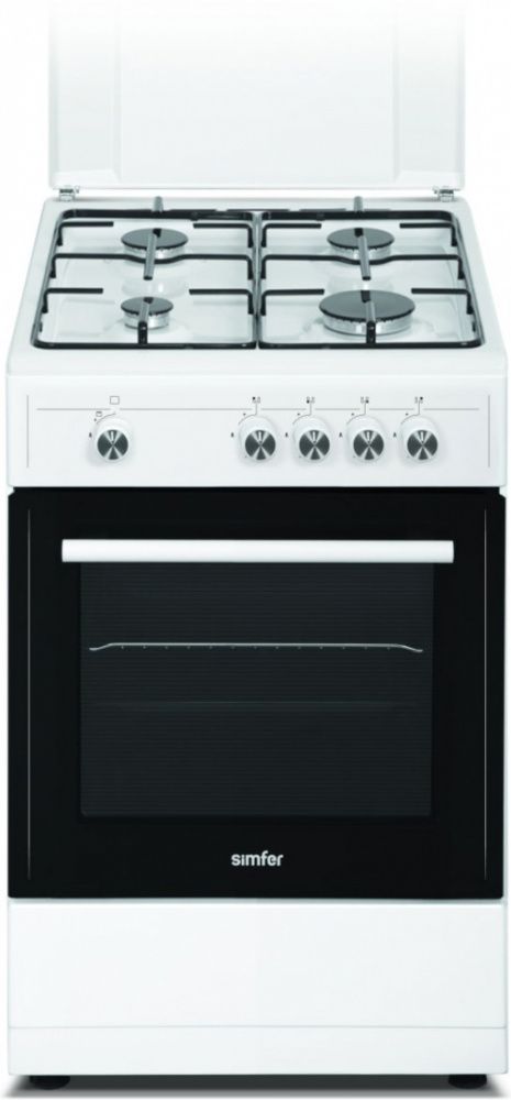 

Газовая плита Simfer F56GW41015 White, F56GW41015
