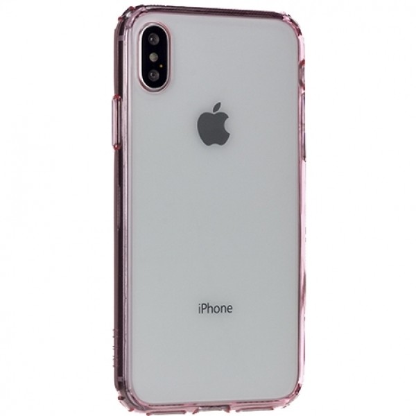 фото Чехол rock pure pro series для apple iphone x / xs transparent pink