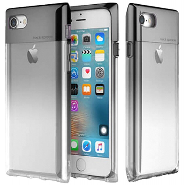 Чехол Rock Crystal Series для Apple iPhone 7 / 8 Transparent black