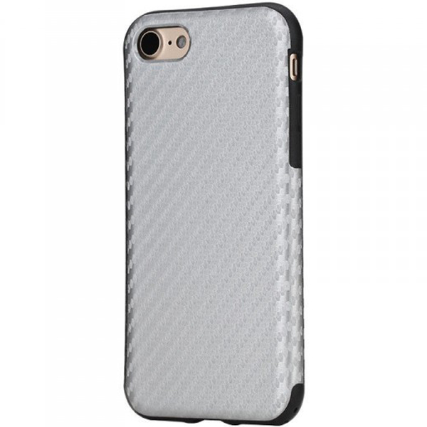 фото Чехол rock origin series (textured) для apple iphone 7 / 8 silver