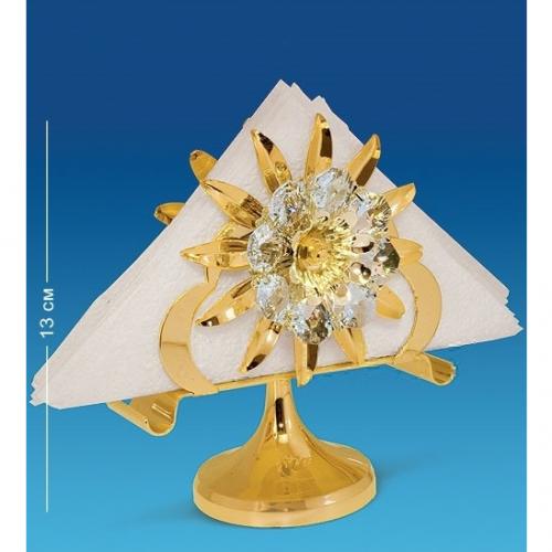 

Салфетница crystal temptations, 12*6,5*13 см, Золотистый