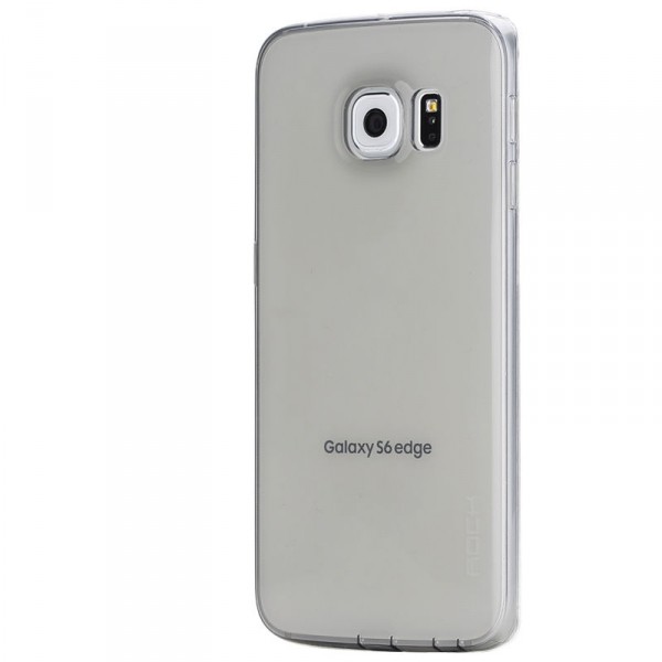 фото Чехол rock ultrathin slim jacket для samsung galaxy s6 edge transparent bl