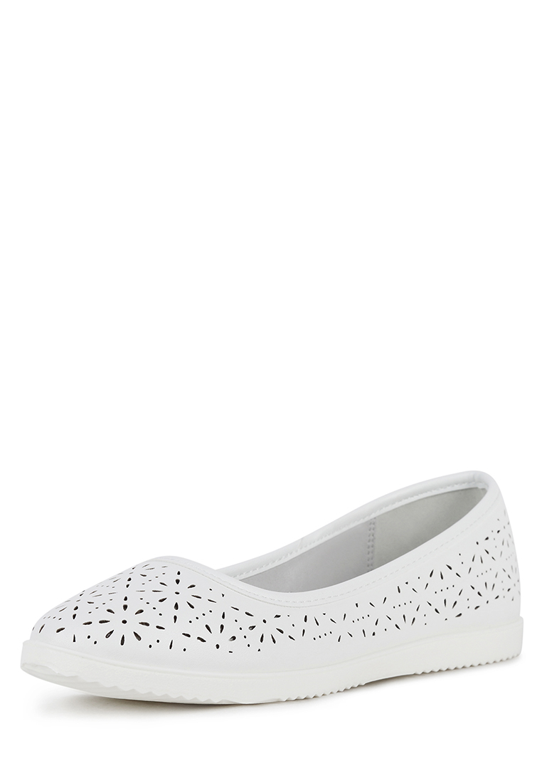 фото Балетки женские t.taccardi zs20s-5 белые 40 ru