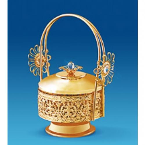 

Сахарница crystal temptations, 15*11*20 см, Золотистый