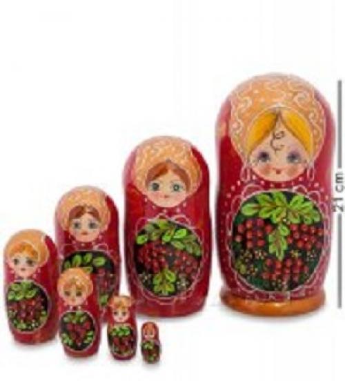 

Матрешка Art East, Настена, 7 шт, Красный