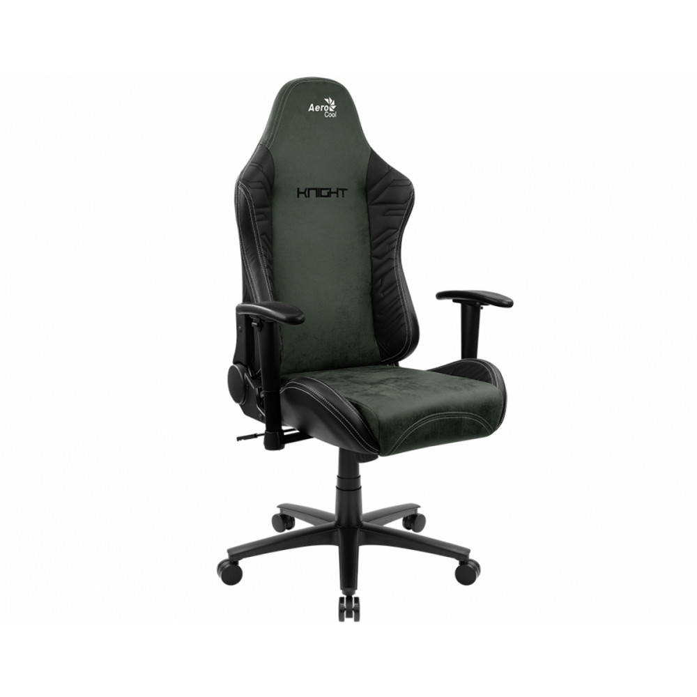 Игровое кресло AeroCool Count AC-KNIGHT-HG, черный/зеленый