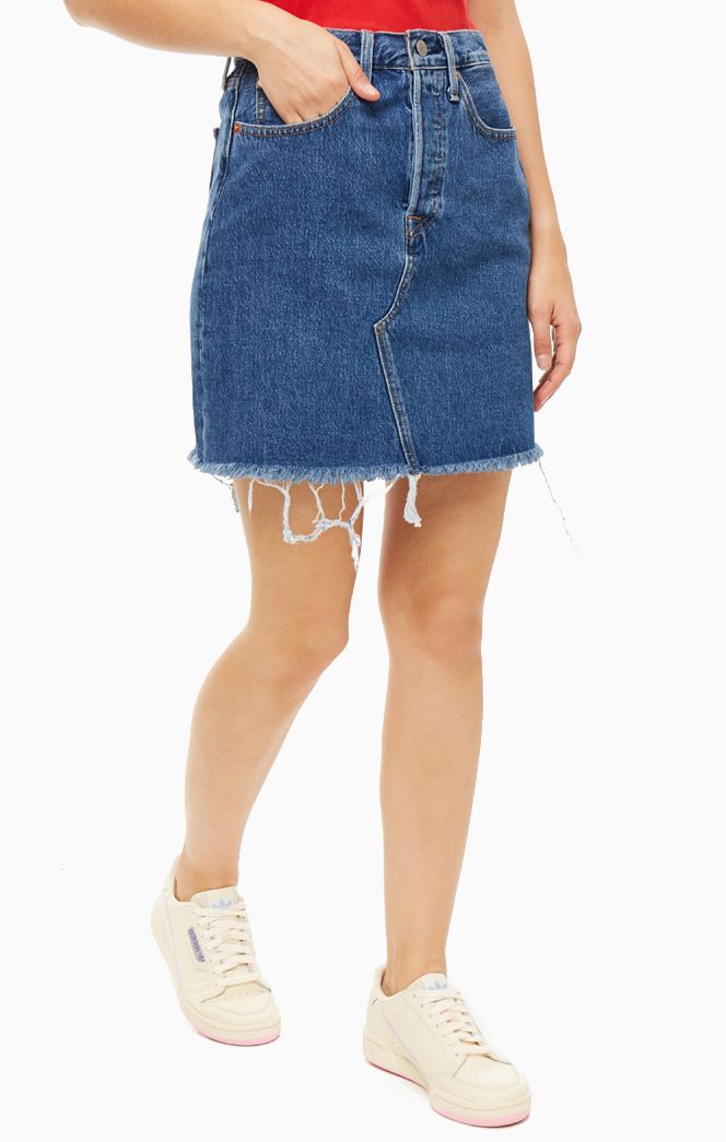

Юбка женская Levi's 77882 синяя 26 US, Синий, 77882