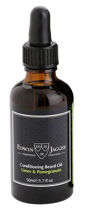 фото Масло для бороды edwin jagger conditioning beard oil limes & pomegranate 50 мл