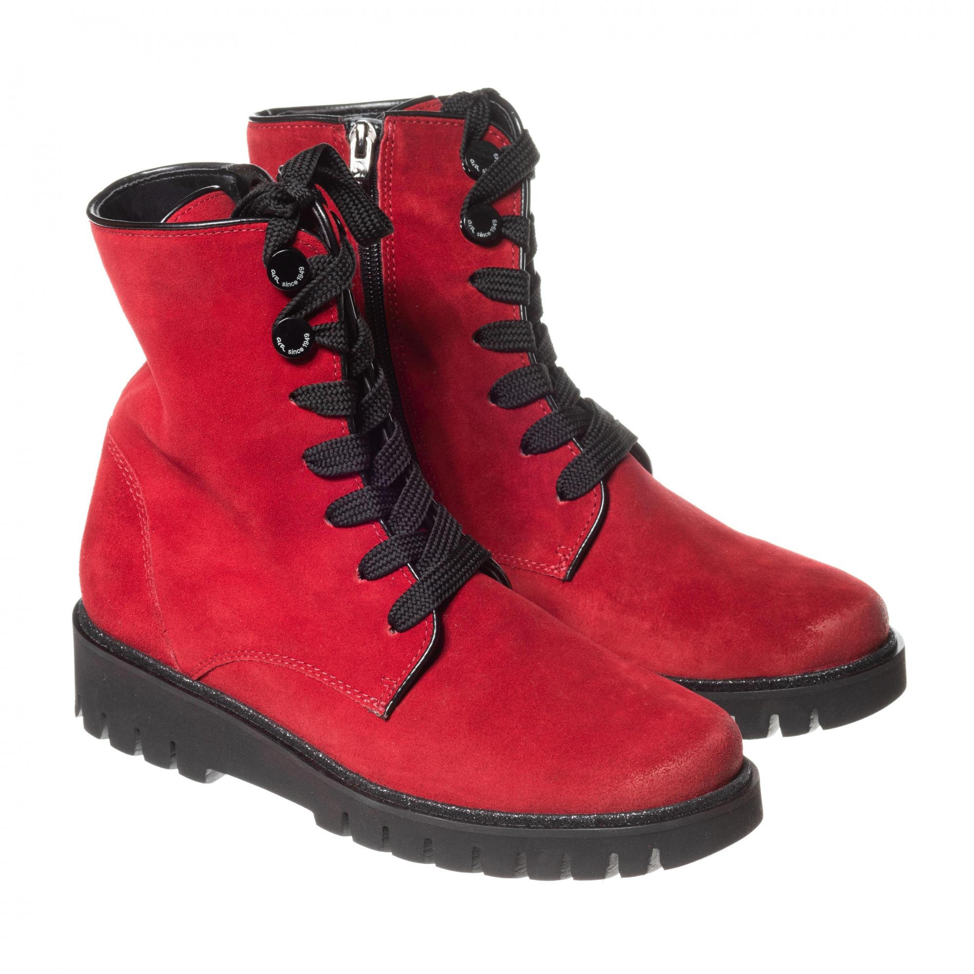 

Ботинки женские ARA Jackson-Keil-St-Hs 12-16430-66 красные 38.5 EU, Jackson-Keil-St-Hs 12-16430-66