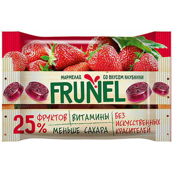 

Жев.Мармелад Frunel Клубника 40г