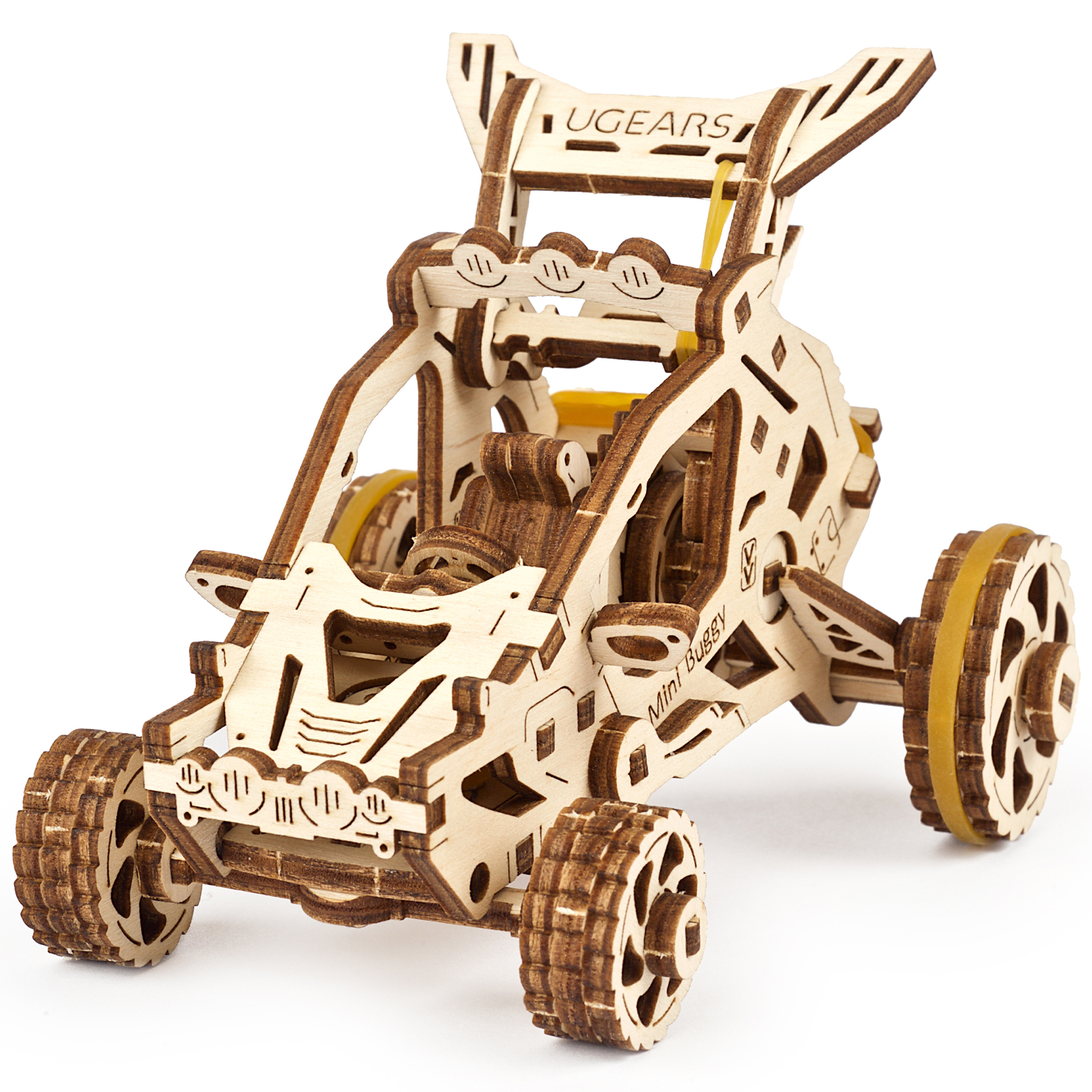 фото Конструктор 3d-пазл ugears - мини багги