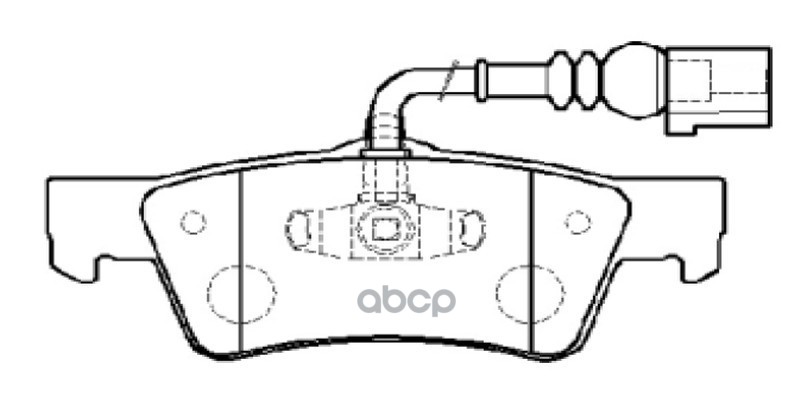 

Комплект тормозных колодок CTR CKVW-90