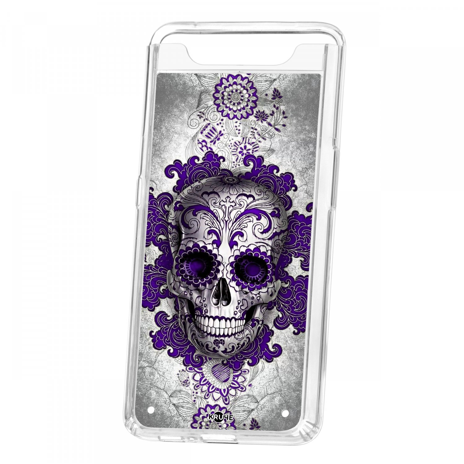 фото Чехол-накладка samsung galaxy a80 kruche print sugar skull кruче