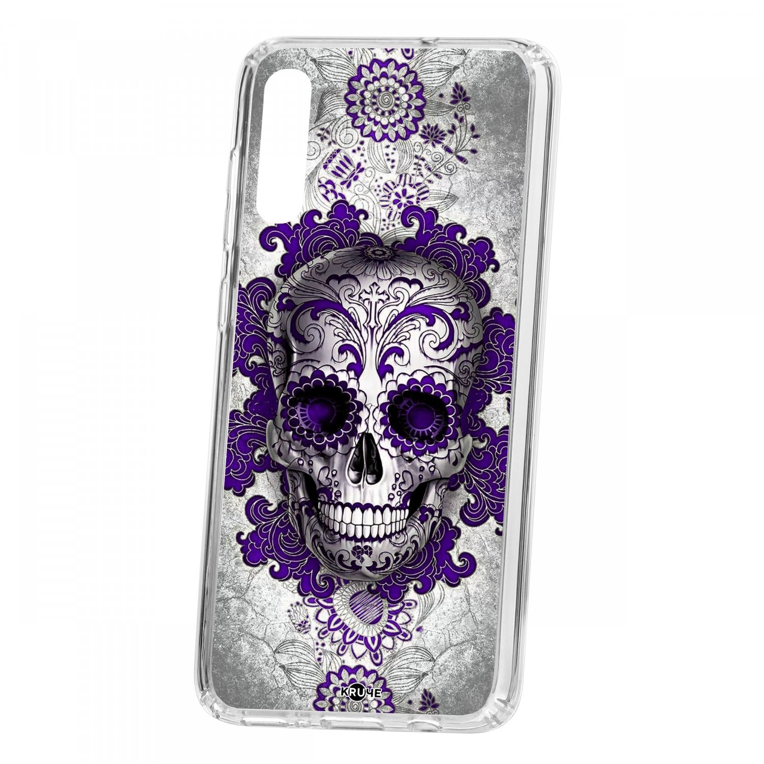 фото Чехол-накладка samsung galaxy a70 2019 kruche print sugar skull кruче