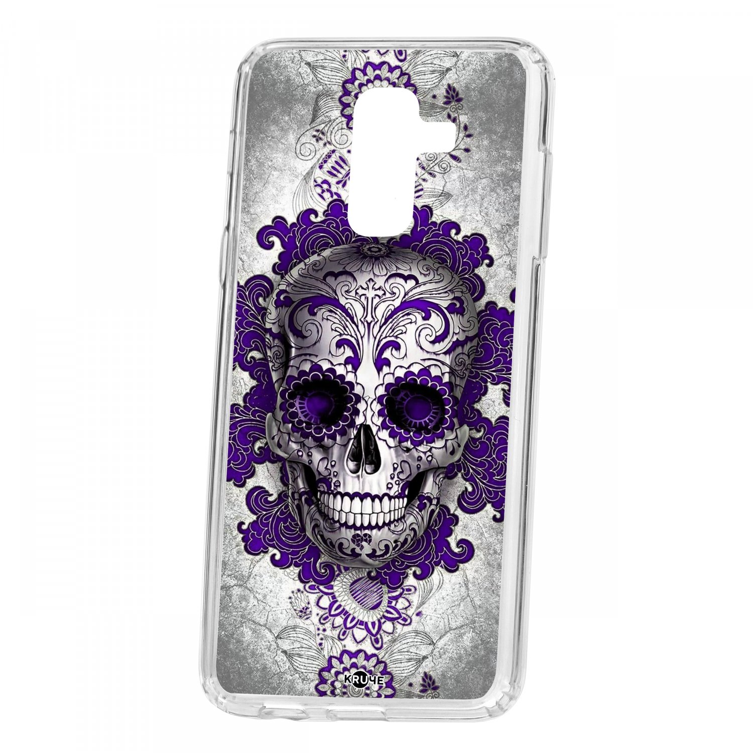 фото Чехол-накладка samsung galaxy a6 plus (2018) a605f kruche print sugar skull кruче