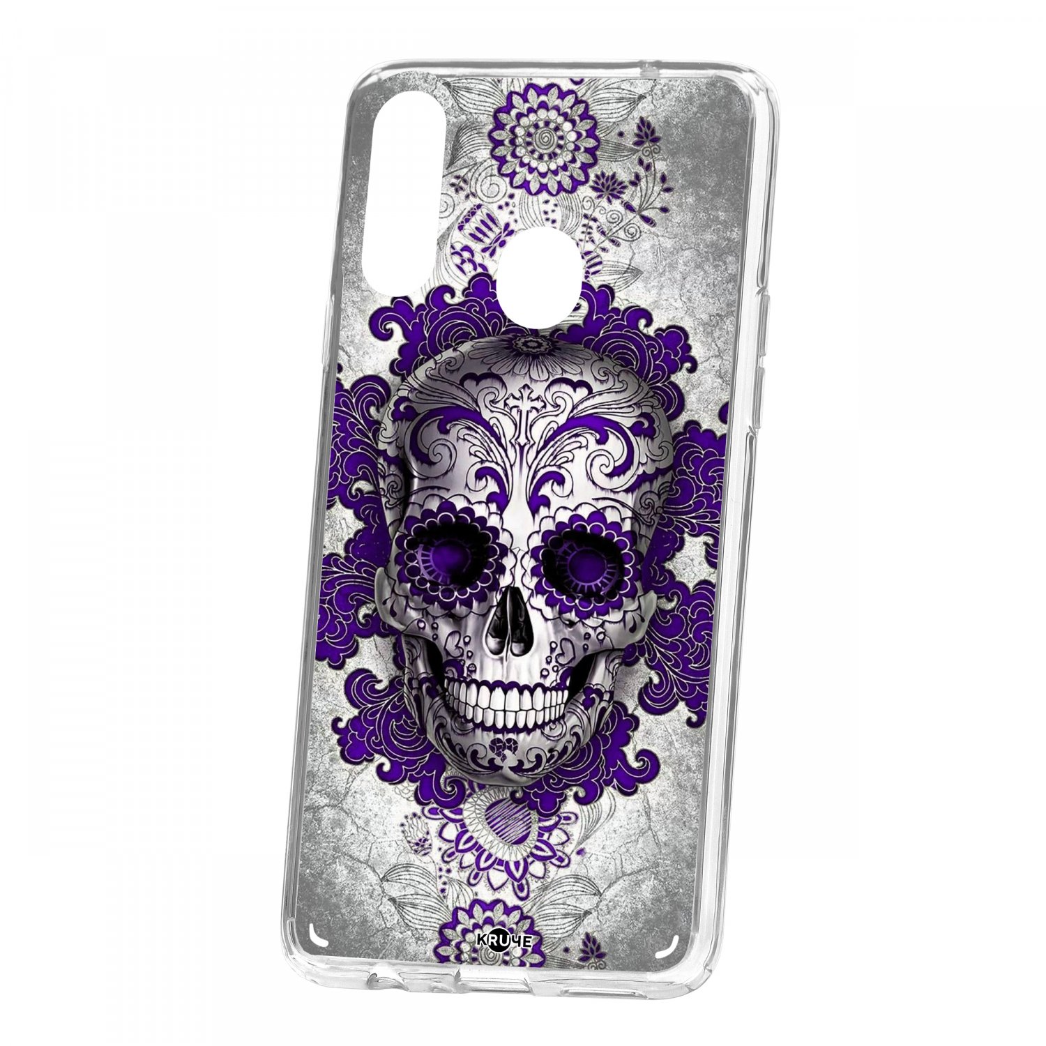 фото Чехол-накладка samsung galaxy a20s kruche print sugar skull кruче